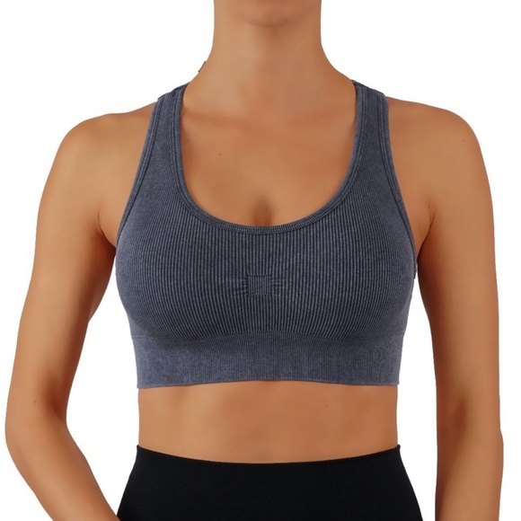 Yelete Other - Rough River Ribbed Racerback High Impact Sports Bra
